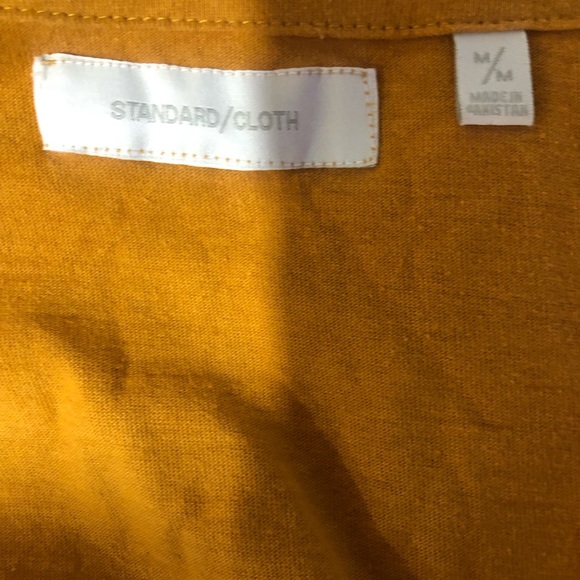 Mustard cardigan, button up love the style. From urban outfitters - Picture 2 of 3